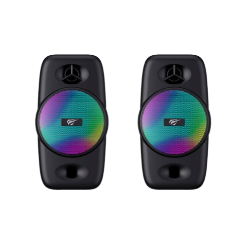 Ігрові колонки 2.0 HV-SK213 6W USB чорний Havit - Фото 4 Ігрові колонки 2.0 HV-SK213 6W USB чорний Havit - изображение 4
