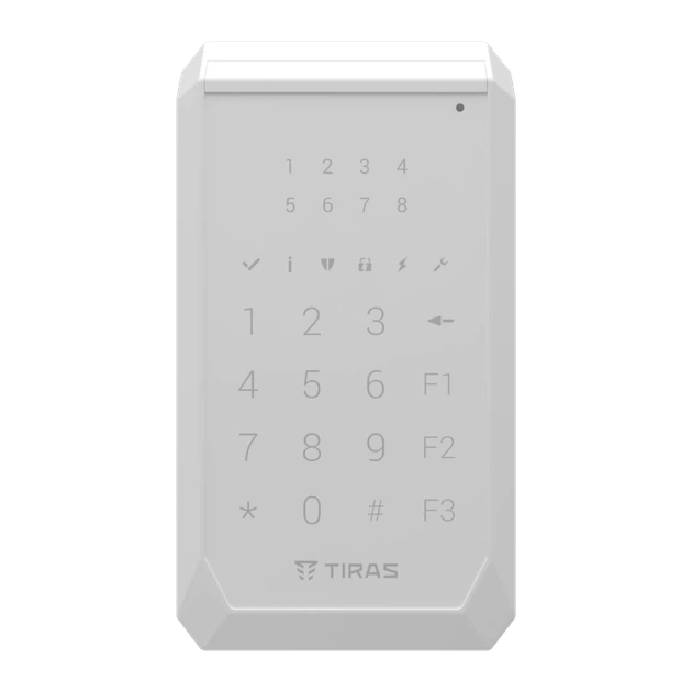 Беспроводная сенсорная клавиатура Тирас TIras X-Pad, серая - изображение 4