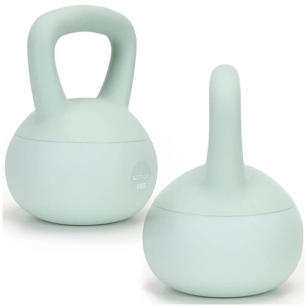 Гиря Actiget м’яка 6 кг бірюзова ACT0064 (5908455308854) - зображення 4