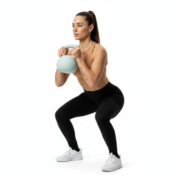 Гиря Actiget м’яка 8 кг бірюзова ACT0065 (5908455308861) - зображення 8