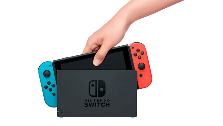 Консоль Nintendo Switch HAC-001(-01) V2 Модифицированная 128GB Blue Red + 5 Встроенных Игр Б/У - изображение 6