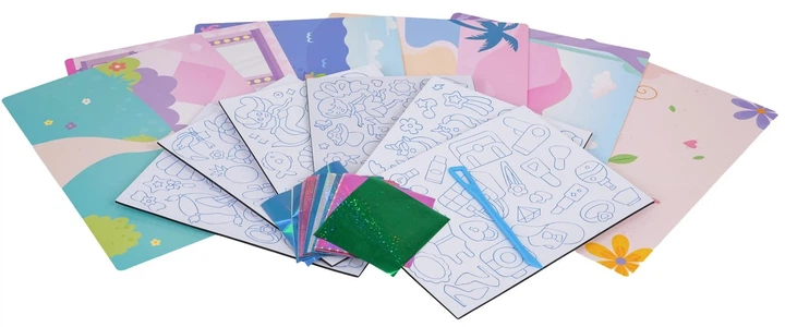 Набір для творчості Аплікація Принцеса + Аксесуари (ZDZ.8211) (5903864989250) - зображення 2