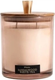Ароматична свічка Homla Woody Blend Sandalwood White Tea 380 г 705199 (5906496705199) - зображення 2