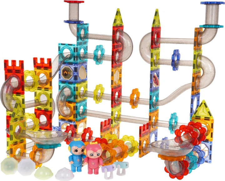 Конструктор магнітний Marble Run 228 елементів ZKL.8905  (5903864944662) - зображення 2