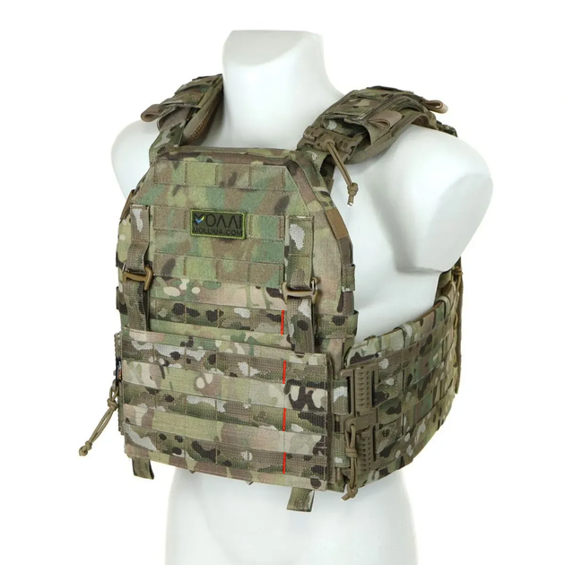 Плитоноска Falcon XL PRO Multicam з функцією швидкого скидання МОЛЛІ PL-028 - зображення 4