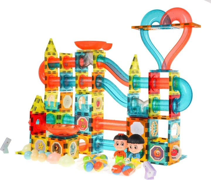 Конструктор магнітний Marble Run 202 елементи ZKL.2306 (5903864952681) - зображення 4