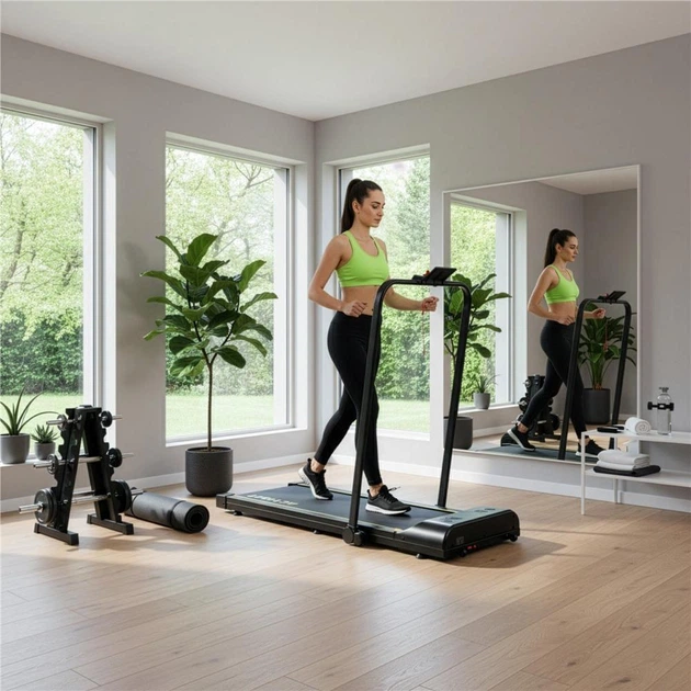 Бігова доріжка Actiget електрична для дому з пультом і додатком для телефону 12 км/год ACT0171 (5908455310048) - зображення 18