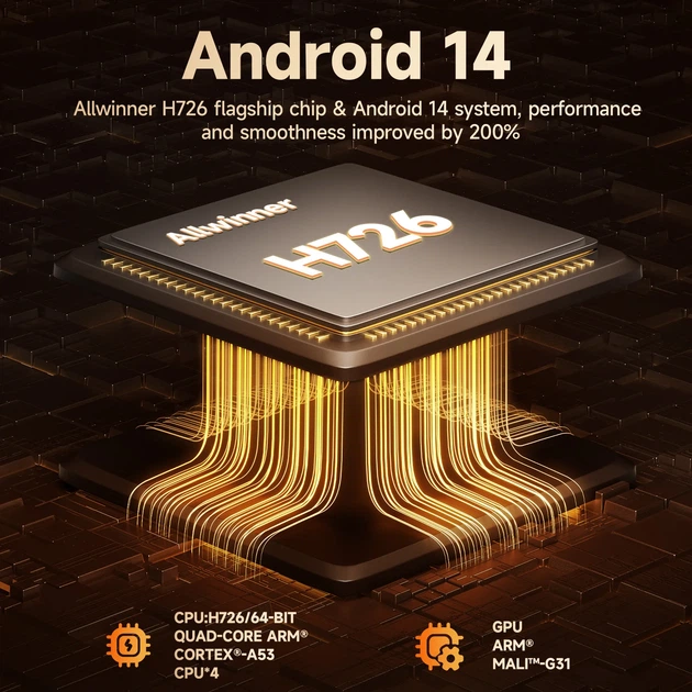 Смарт проектор с автофокусом Magcubic HY350 Max Android 14, chip H726, 8K24fps, 2GB/16GB Wi-Fi 2.4G/5G Обновленная версия Кинотеатр White (19033) - изображение 10