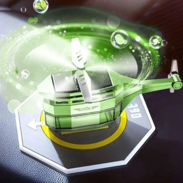 Автомобільний освіжувач повітря у вигляді вертольота Vert-02 на сонячних батареях - зображення 5