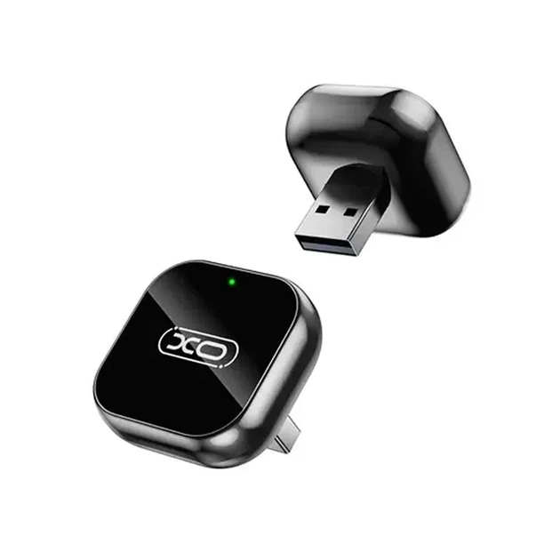 Автомобильный беспроводной CarPlay и Android Auto адаптер XO CZ026 mini Black - изображение 2