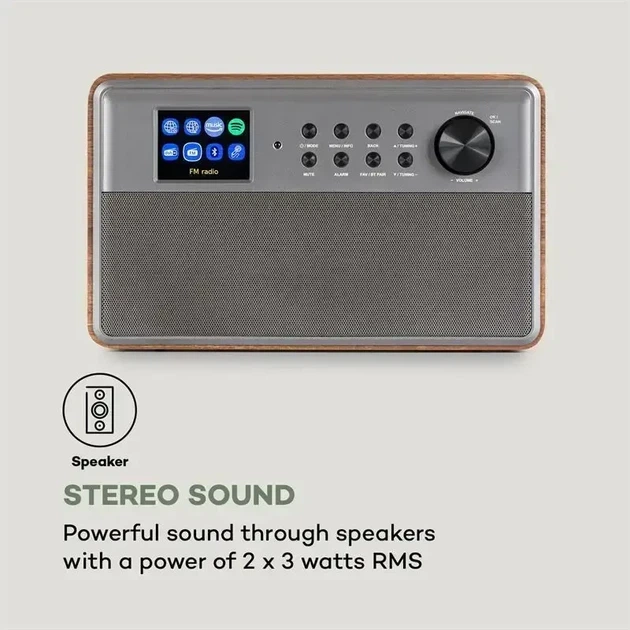 Интернет-радио Auna Connect Link Smart Radio, умное радио для дома 7 Вт - изображение 4