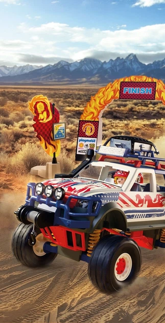 Terenowa ciężarówka Playmobil Cars 72061 (4008789720610) - obraz 4