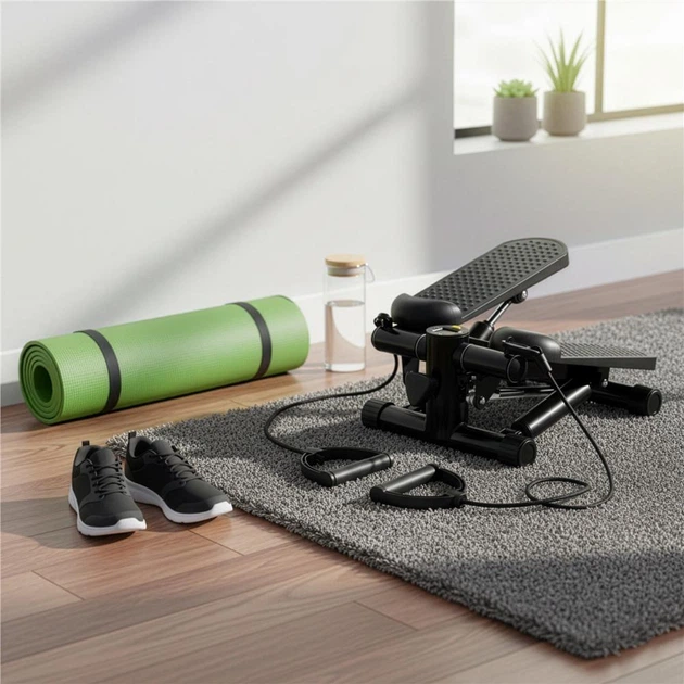 Степер тренувальний  Actiget з еспандерами ACT0173 (5908455310062) - зображення 15