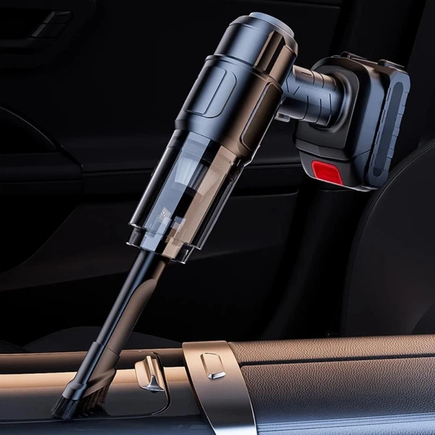 Автомобільний пилосос UKC Vacuum Cleaner ST-6631 Чорний (2881766387) - изображение 8