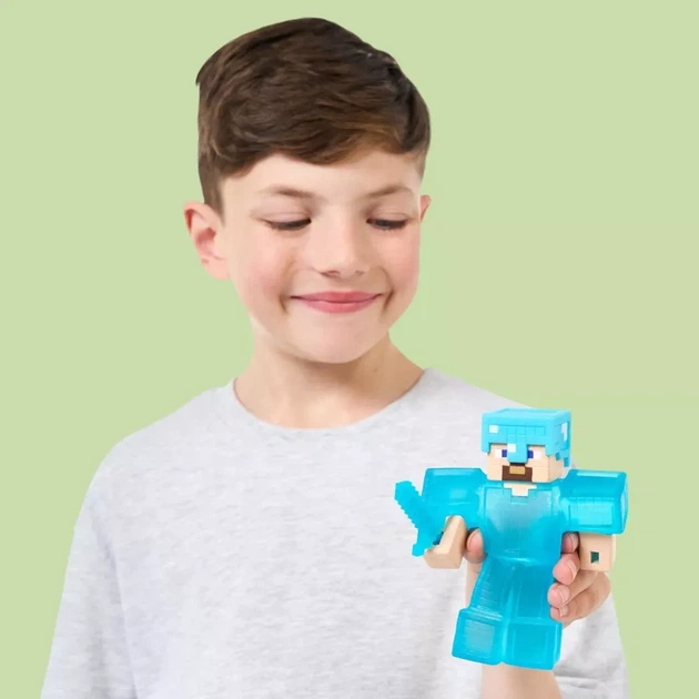 Игрушка-антистресс GooJitZu Minecraft Стив (123993) - изображение 4