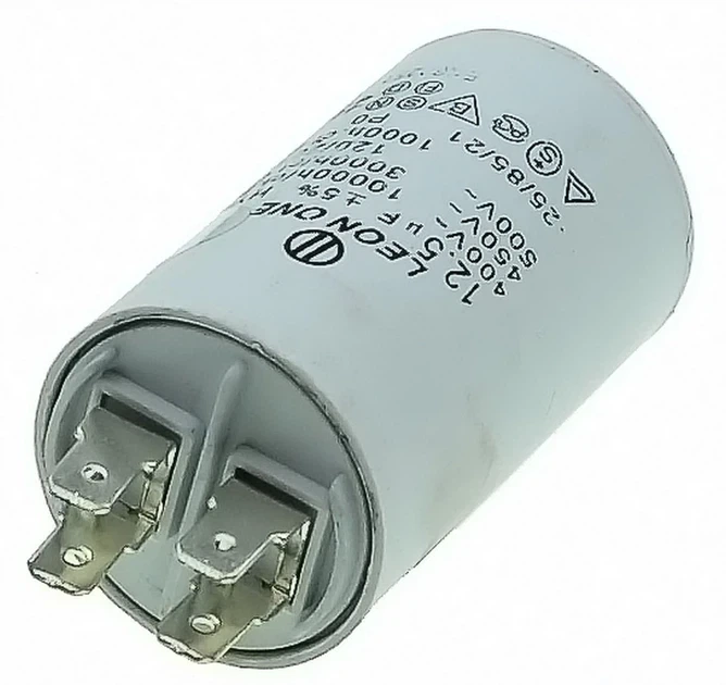 Конденсатор 12.5 мкФ (34×58 мм, клеммы, HY2 CBB-60M) (кон346)) - изображение 2
