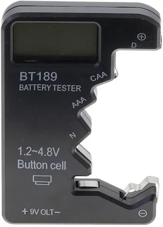 Тестер батареек BT189 типа NDC/AA/AAA/таблетка (ins588) - изображение 2