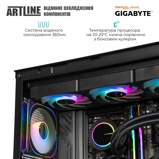 Компьютер ARTLINE Gaming TANK Windows 11 Home (TANKv128Win) - изображение 5