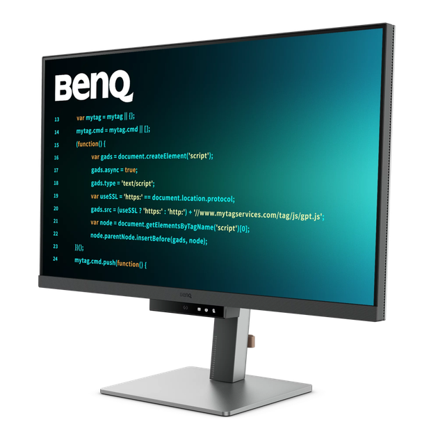 31.5" 16:9 IPS РК монітор, 3840х2160, 60 Гц, 5 мс (GtG), 98% P3, HDR, KVM свіч, 2xHDMI 2.0/1xDP 1.4/ RD320U Metallic Grey BENQ (9H.LMSLA.TBE) - изображение 4
