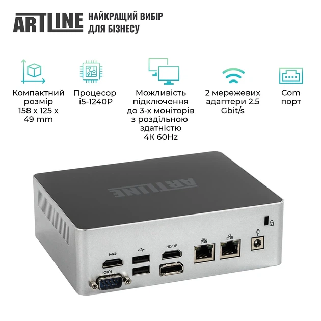 Неттоп ARTLINE Business B12 (B12v33) - изображение 5