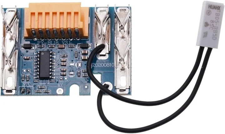 BMS плата управления для аккумулятора шуруповёрта Makita 18V (кн1660) - Фото 1 BMS плата управления для аккумулятора шуруповёрта Makita 18V (кн1660) - изображение 1