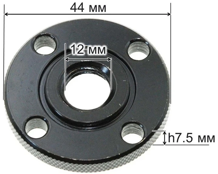Гайка-фланець для болгарки DeWalt D28011, 622613-02 (bol763)) - зображення 3