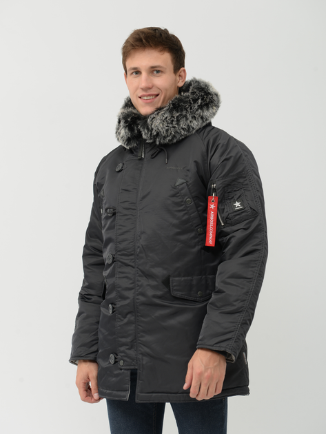 Airboss Winter Parka 3XL Dark Grey Silver 0703364662937 A