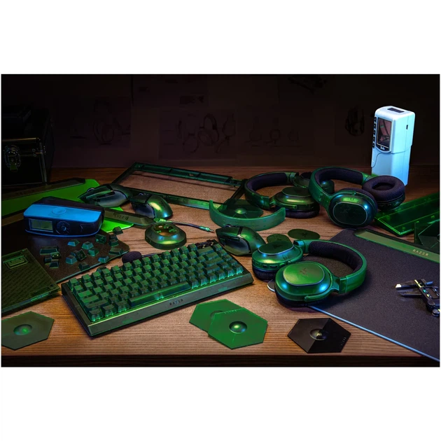 Клавіатура Razer BlackWidow V4 75% Phantom Green (RZ03-05003300-R3M1) - изображение 15