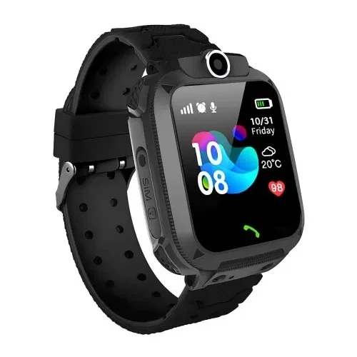 Смарт-годинник XO H100 Kids Smart Watch 2G Чорний - Фото 1 Смарт-годинник XO H100 Kids Smart Watch 2G Чорний - изображение 1