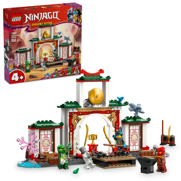 Конструктор LEGO NINJAGO Храм ніндзя Спін-джитсу 158 деталей (71831) - Фото 2 Конструктор LEGO NINJAGO Храм ніндзя Спін-джитсу 158 деталей (71831) - изображение 2