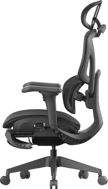 Крісло офісне OfficePro OC950B Black - зображення 4
