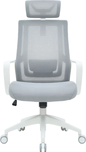 Крісло офісне OfficePro Harmony OC310-W-LG-LG - зображення 2