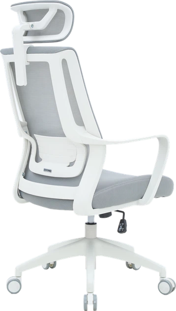 Крісло офісне OfficePro Harmony OC310-W-LG-LG - зображення 5