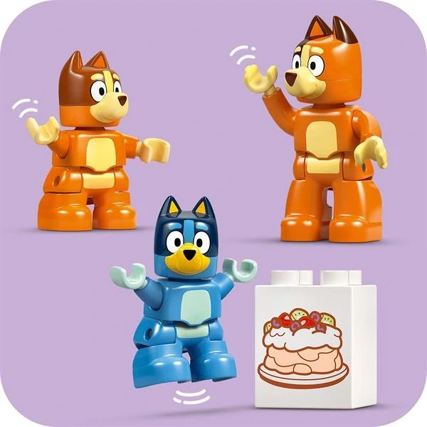 Конструктор LEGO DUPLO Bluey Родинний дім Блуї із грою на запам'ятовування 83 деталі (10459) - изображение 3