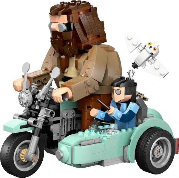 Конструктор LEGO Harry Potter Поїздка Геґріда й Гаррі на мотоциклі 617 деталей (76443) - изображение 4