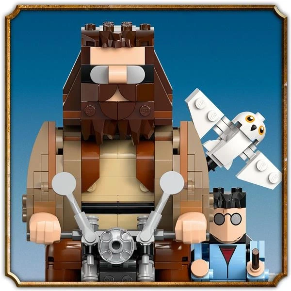 Конструктор LEGO Harry Potter Поїздка Геґріда й Гаррі на мотоциклі 617 деталей (76443) - изображение 6