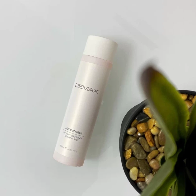 Гідро-тонер з орхідеєю - Demax Age Control Orchid Hydro Toner Serum-In-Mist 250 мл - зображення 2