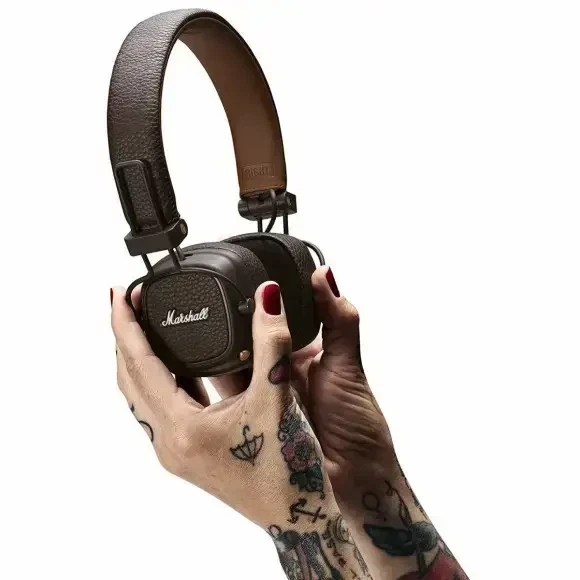 Навушники Marshall Major III Bluetooth 1:1 Brown - изображение 4