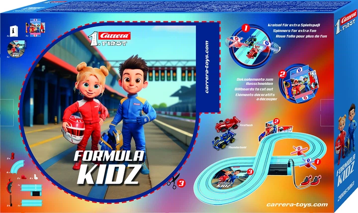 Tor samochodowy Carrera First Formula Kidz 20063061 (4007486630611) - obraz 8