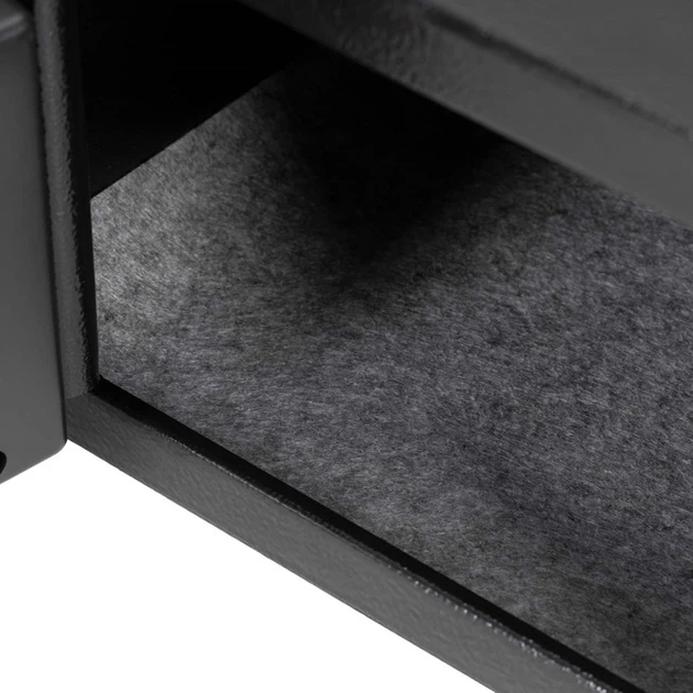 Домашній сейф SPRINGOS HA5278 23 x 17 x 17 см Чорний (5908455307987) - зображення 2