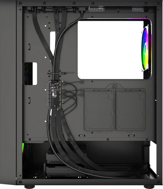 Obudowa Gembird Fornax 4300 Black (CCC-FC-4300) - obraz 7