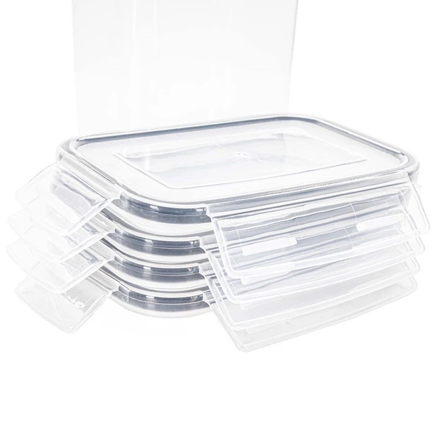 Komplet pojemników do przechowywania żywności Springos KI0172 z naklejkami przeźroczyste 24 szt (5908455307321) - obraz 6