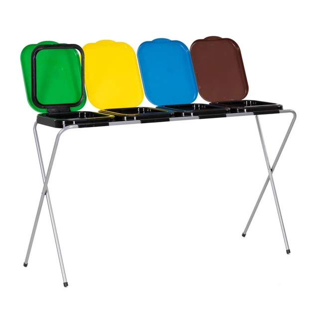 Stojak na worki do segregacji śmieci SPRINGOS HA1109 (5908455307291) - obraz 3