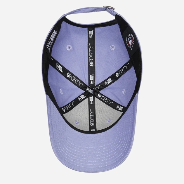 Czapka z daszkiem damska New Era Wmns League Ess 940 Nyy Lvd 60222524 One Size Fioletowa - obraz 5