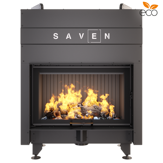 Камінна топка SAVEN Energy Up 80х50 Black (17,0 kW) ECO - Фото 1 Камінна топка SAVEN Energy Up 80х50 Black (17,0 kW) ECO - изображение 1