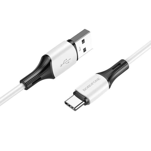 Кабель USB Borofone BX79 Silicone Type-C 3A - Фото 2 Кабель USB Borofone BX79 Silicone Type-C 3A - изображение 2
