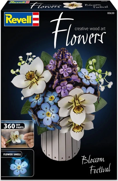 Конструктор Revell Blossom Festival Flowers 360 елементів (4009803006307) - зображення 3