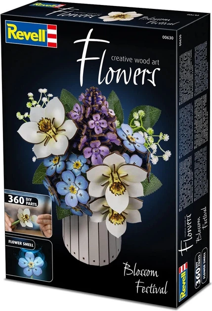 Конструктор Revell Blossom Festival Flowers 360 елементів (4009803006307) - зображення 4