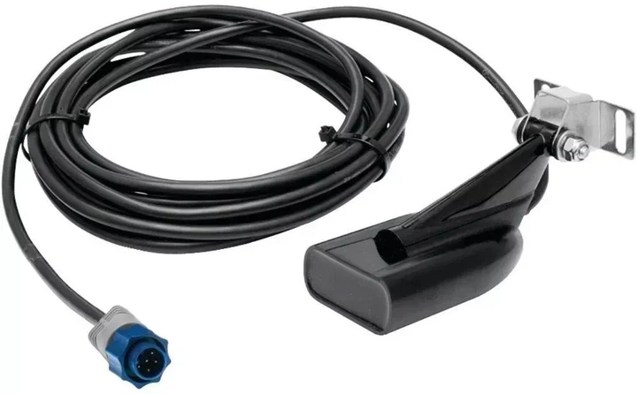 Четырёхчастотный датчик (83/200; 455/800) для эхолотов Lowrance (HDI, Chirp, Hook, HDS) (синий разъем) - изображение 6