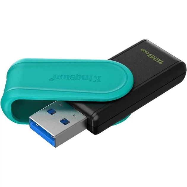 Флеш пам'ять KINGSTON Exodia S 128GB Black/Turquoise DTXS/128GB - Фото 2 Флеш пам'ять KINGSTON Exodia S 128GB Black/Turquoise DTXS/128GB - изображение 2